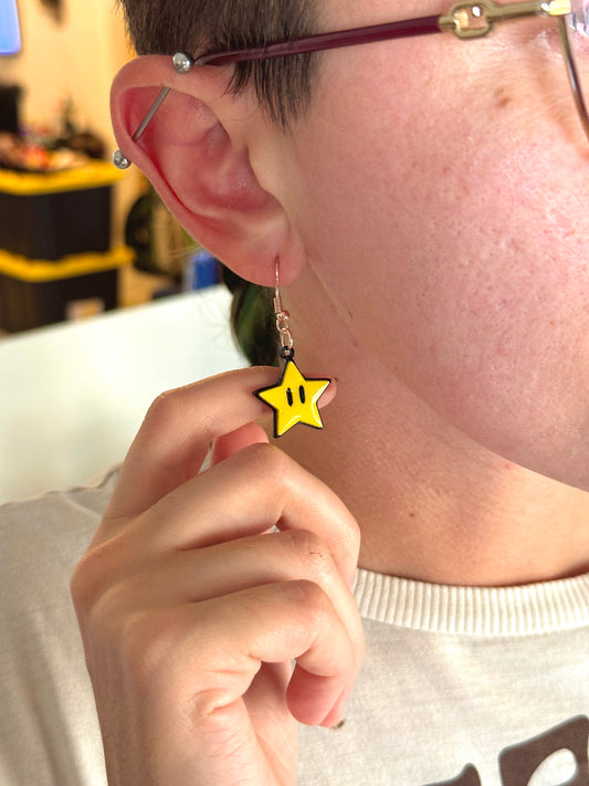 Super Star Power-Up Earrings